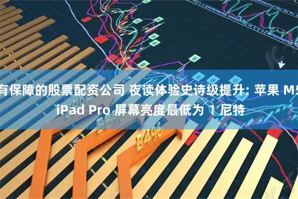 有保障的股票配资公司 夜读体验史诗级提升: 苹果 M5 iPad Pro 屏幕亮度最低为 1 尼特